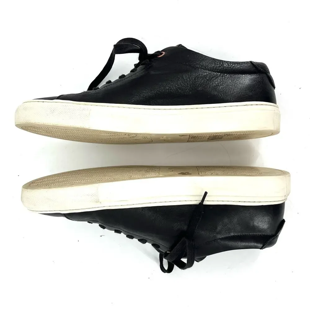 Good Man Brand Black Leather Legend London‎ Edge Low Top leather shoes (9)